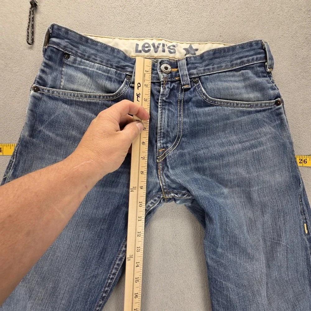 Vintage Levis Engineered Jeans‎ Mens 30x32 Blue Buckle Back Honeycomb Zip Fly